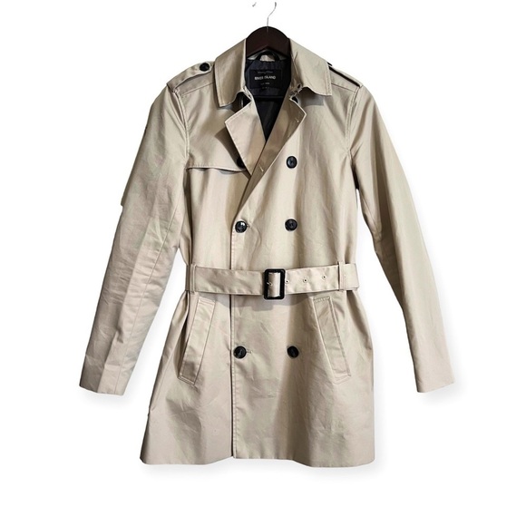 Women's Beige Trench Coat - Picture 1 of 13